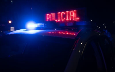 Imatge d'arxiu d'un control policial/ Roger Benet